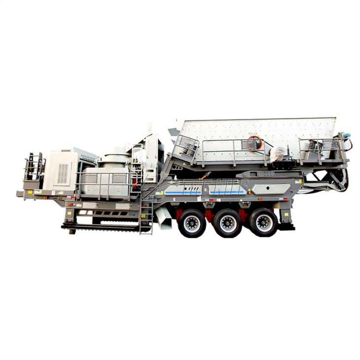 Mobile Stone Crushing Station Machine